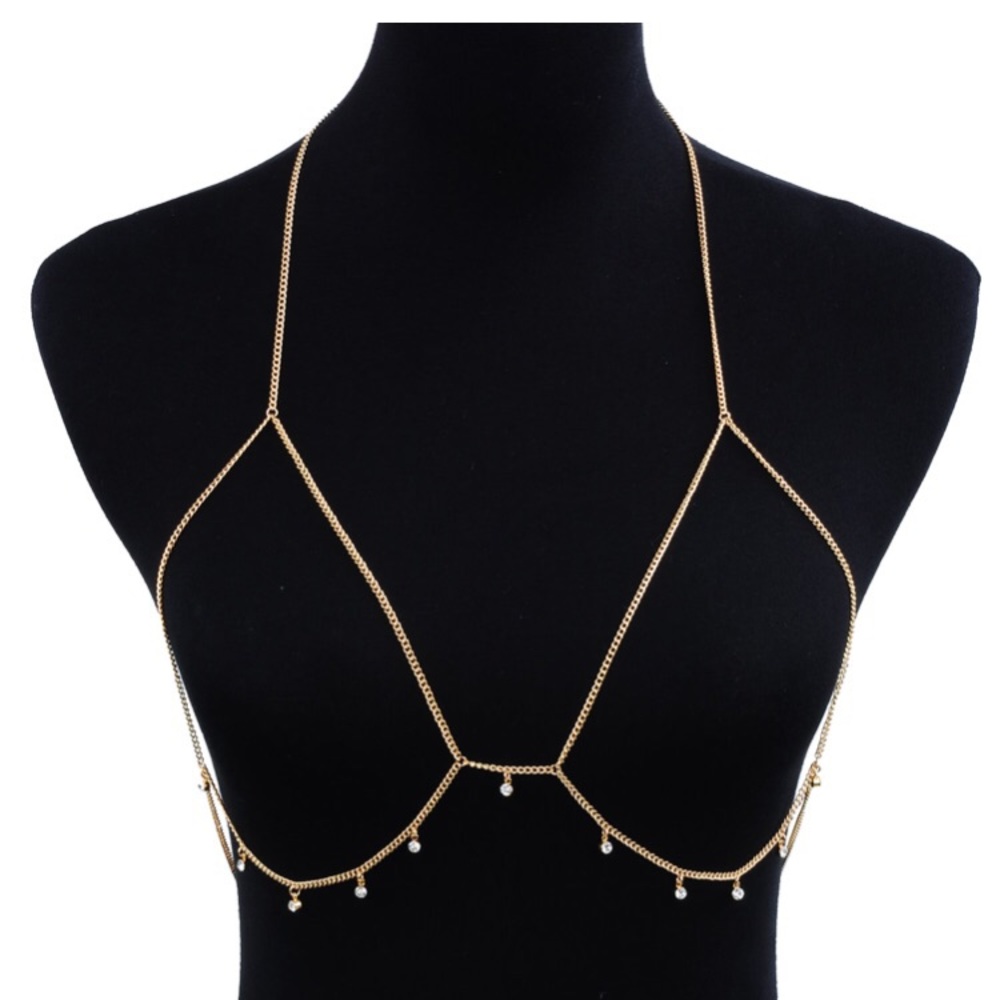 Rhinestone Body Chain💎